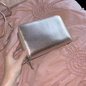 Rose gold wallet